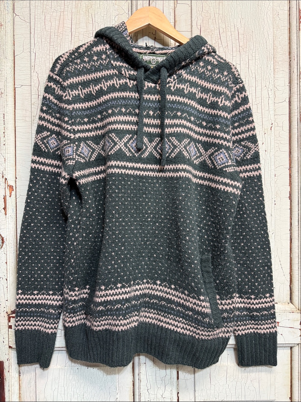 Vtg AE Fair Isle Sweater